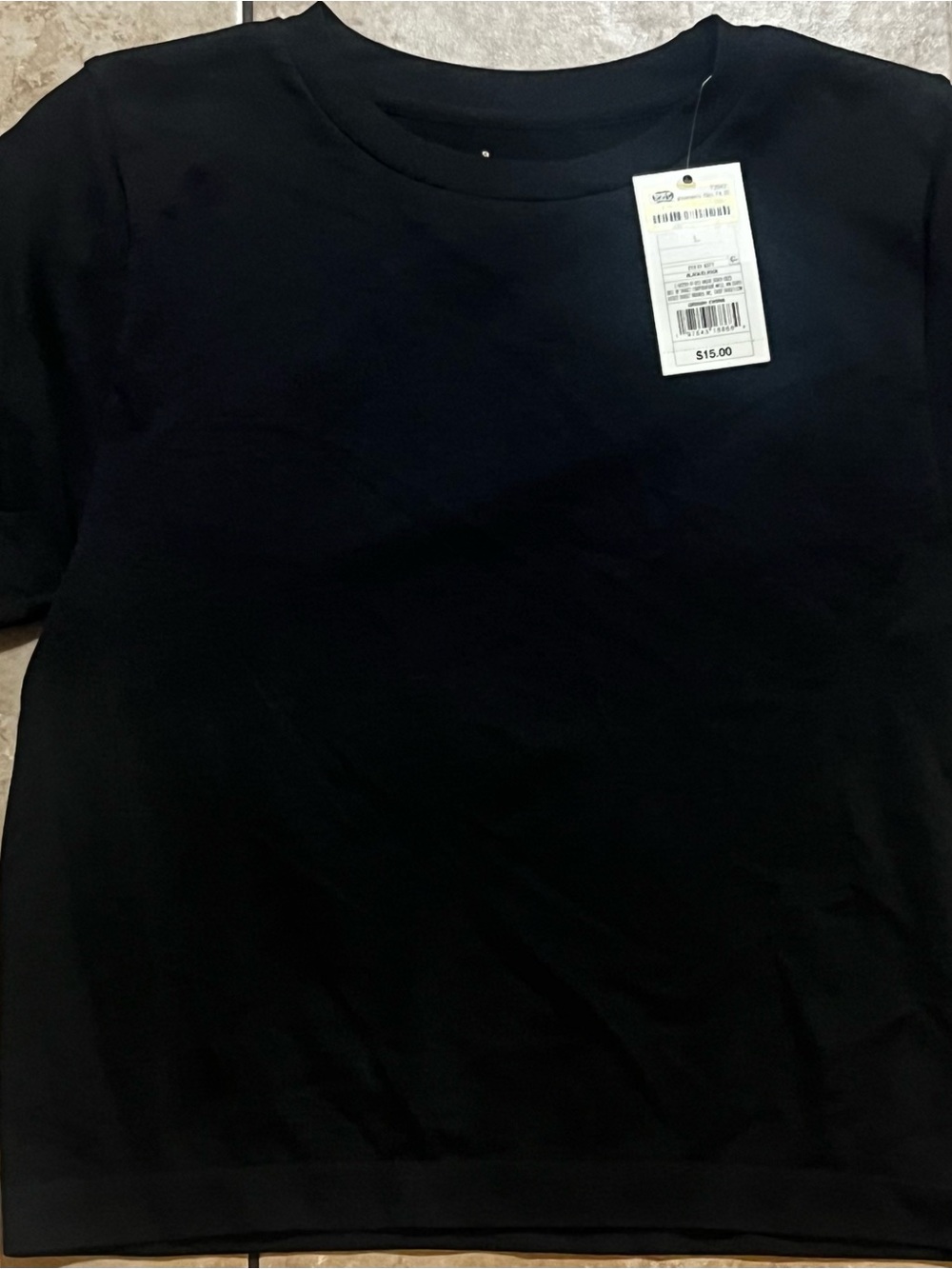 Target Black Short Sleeve Crewneck Tee